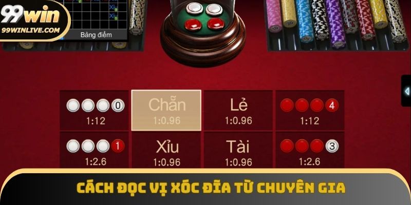 Quy trình chuẩn từng bước cách đọc vị xóc đĩa từ chuyên gia 99win